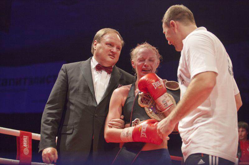 Svetlana Kulakova Boxing Fight